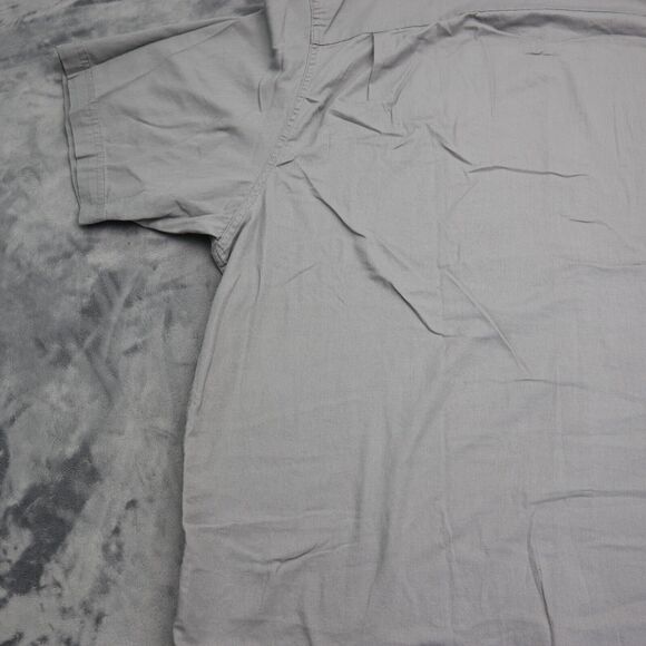 Wrangler Shirt Mens 2XL Gray Cowboy Western Workwear Hike Fish Dress Button Up - Picture 15 of 16